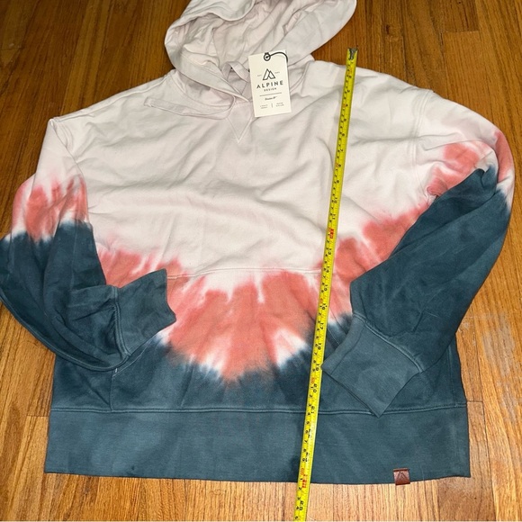 NWT APLHINE TIE DYE HOODIE - Picture 2 of 3